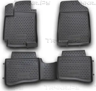 Коврики Element формованные TPE Standard для салона Changan CS55 2017-2026. Артикул ELEMENT3DA59081210k