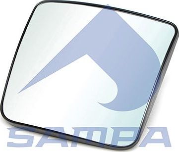 Зеркальное стекло, широкоугольное зеркало Sampa. Артикул 022.131