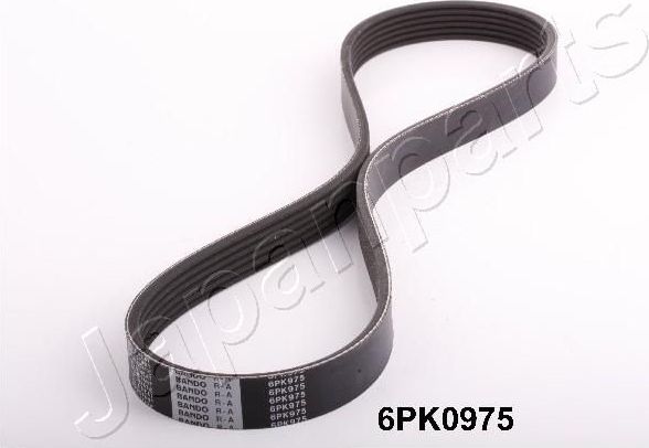 Приводной ремень поликлиновой Japanparts. Артикул DV-6PK0975