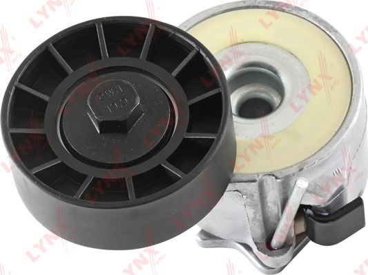 Натяжной ролик (натяжитель) приводного клинового зубчатого ремня LYNXauto. Артикул PT-3190