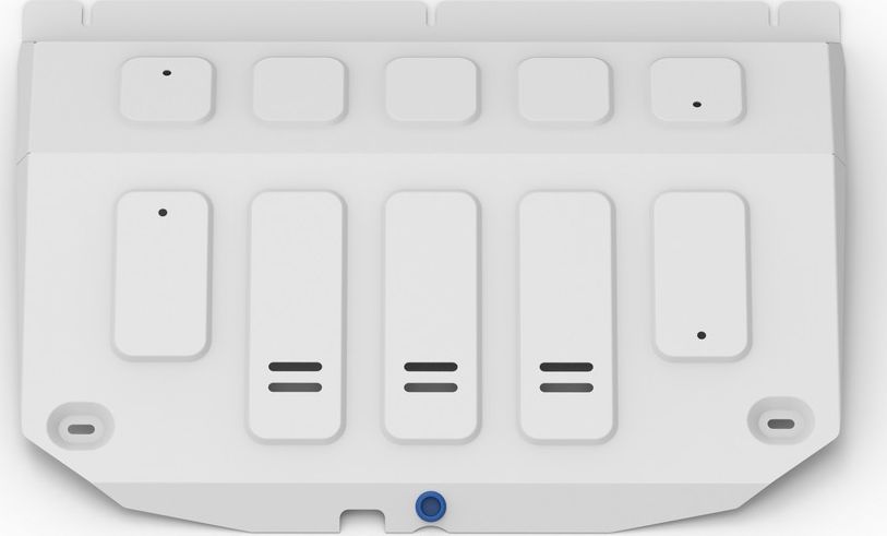 Защита алюминиевая Rival для картера Jetour Dashing 2023-2026. Артикул 333.0936.1