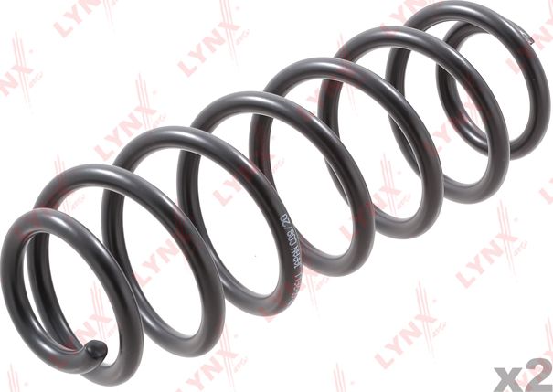 Пружина подвески LYNXauto задняя для SEAT Toledo II 1998-2006. Артикул SC-2611