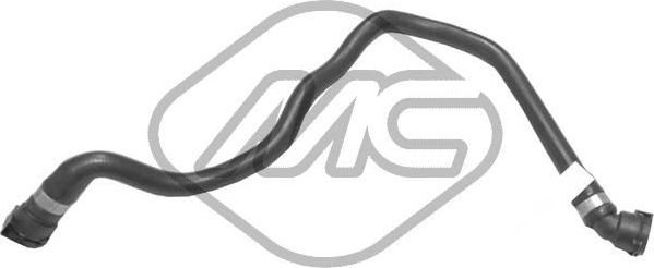 Патрубок радиатора (системы охлаждения) Metalcaucho. Артикул 99184