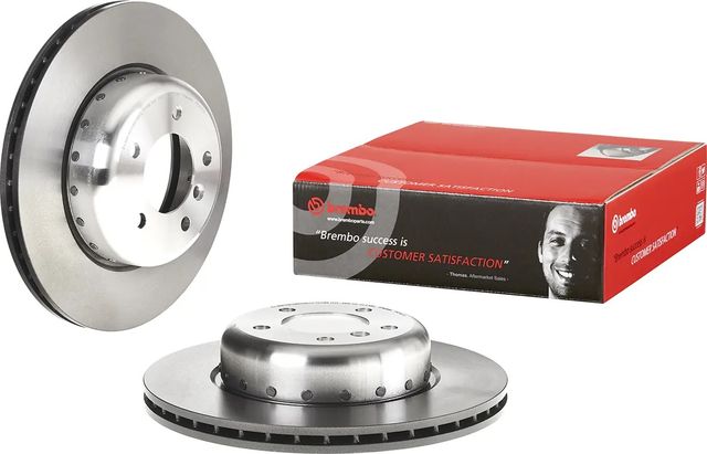 Тормозной диск Brembo PRIME LINE - Composite передний для BMW Z4 II (E89) 2009-2016. Артикул 09.C402.13