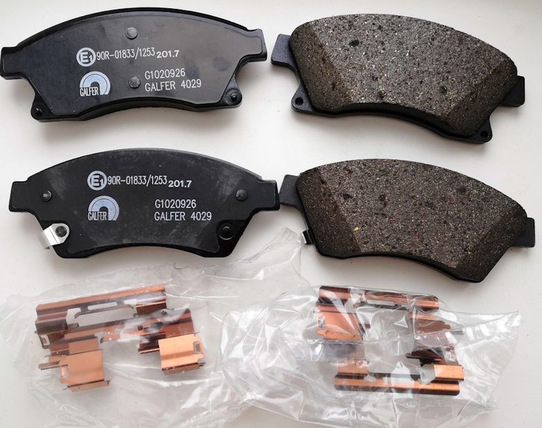 Тормозные колодки Galfer. Артикул B1.G102-0926.2