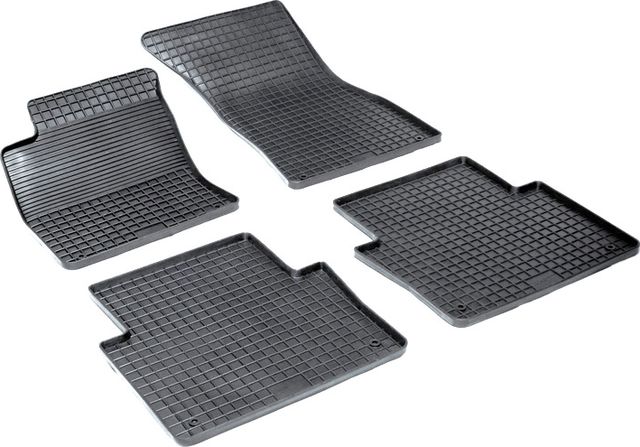 Коврики резиновые Seintex с узором сетка для салона Audi А8 D3 2002-2010. Артикул 00852