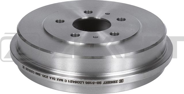 Тормозной барабан Zekkert задний для Ford Focus II 2004-2012. Артикул BS-5186