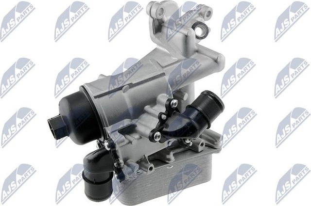 Радиатор масляный (маслоохладитель) для двигателя NTY для Renault Trafic II 2006-2014. Артикул CCL-RE-004