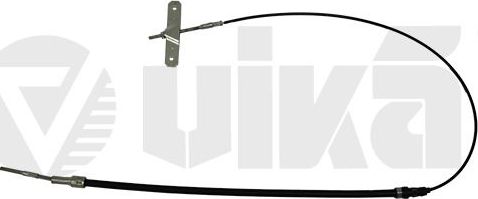 Трос ручника (тросик ручного тормоза) Vika. Артикул 77111636301
