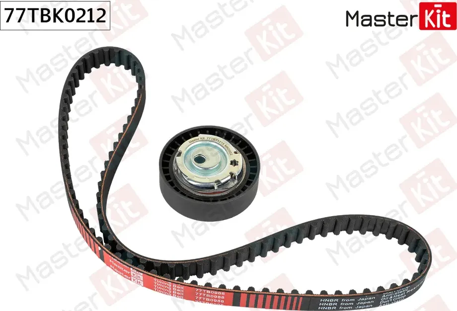 77TBK0212 Комплект ремня ГРМ LADA LARGUS (F90) 2012 - (Master KIT). Артикул 77tbk0212
