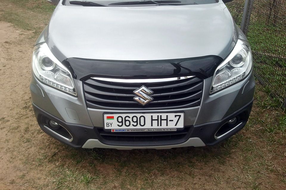 Дефлектор SIM для капота Suzuki SX-4 II S-Cross 2013-2026. Артикул SSZSX41312