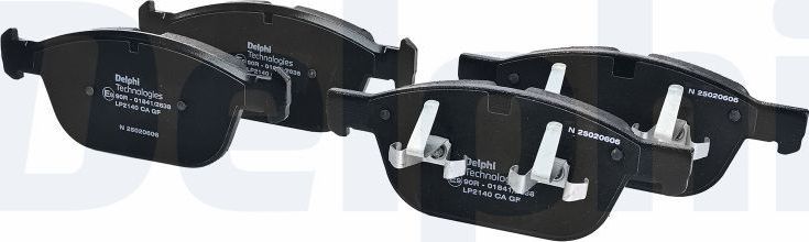 Тормозные колодки Delphi (Low-Metallic). Артикул LP2140