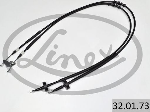 Трос ручника (тросик ручного тормоза) Linex. Артикул 32.01.73