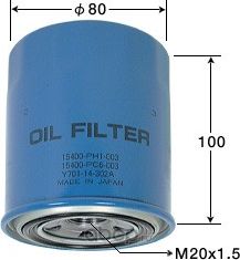 Фильтр масляный (VIC). Артикул C805