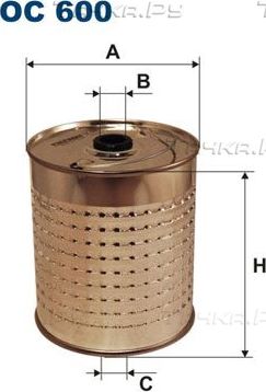 Масляный фильтр Filtron. Артикул OC 600