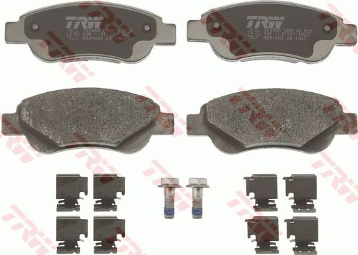 Тормозные колодки TRW COTEC. Артикул GDB1633