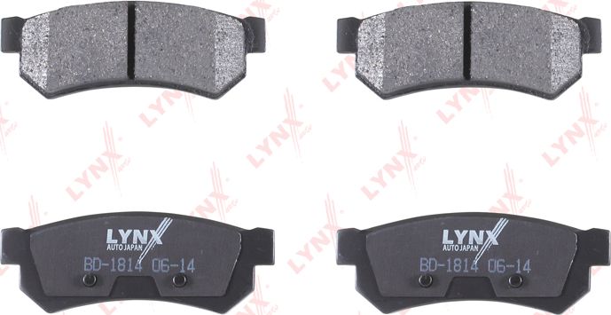 Тормозные колодки LYNXauto. Артикул BD-1814