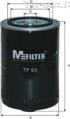 Масляный фильтр MFilter для SEAT Cordoba I 1993-1999. Артикул TF 53