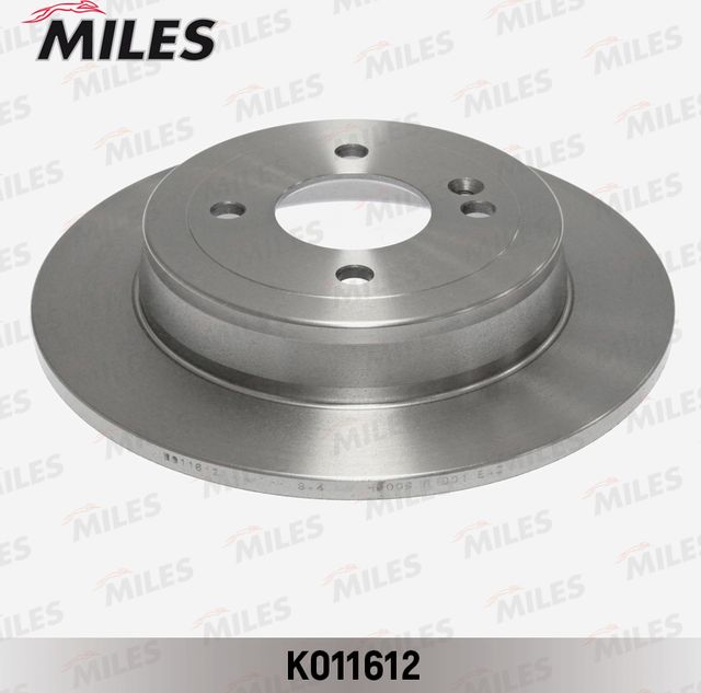 Тормозной диск Miles задний для Kia Rio III 2011-2017. Артикул K011612