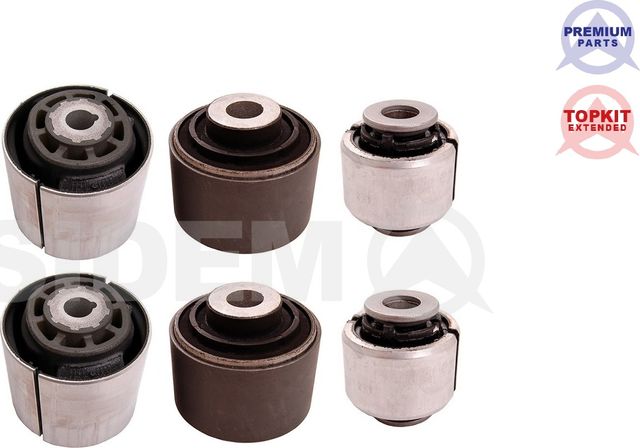 Сайлентблок переднего рычага подвески Sidem нижний для Mercedes-Benz GLC Coupe I (C253) 2016-2026. Артикул 8496006 KIT