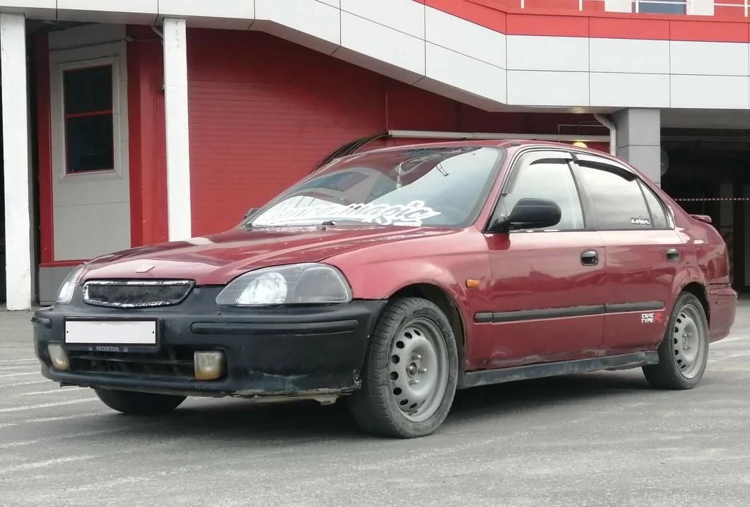 Дефлекторы Cobra Tuning для окон Honda Civic VI седан 1995-2001. Артикул H11895