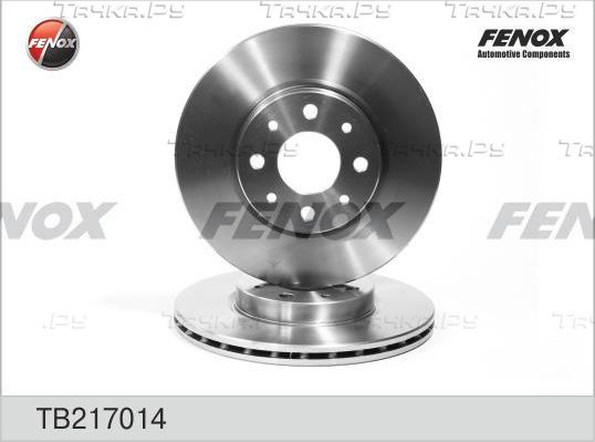 Тормозной диск Fenox передний для Fiat Doblo I 2001-2015. Артикул TB217014