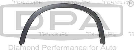 Подкрылок DPA задний правый для BMW X1 I (E84) 2009-2015. Артикул 81294102