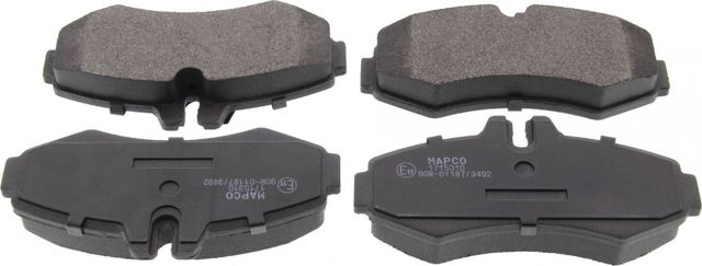 Тормозные колодки MAPCO передние для Mercedes-Benz V-Класс I (W638) 1996-2003. Артикул 6522
