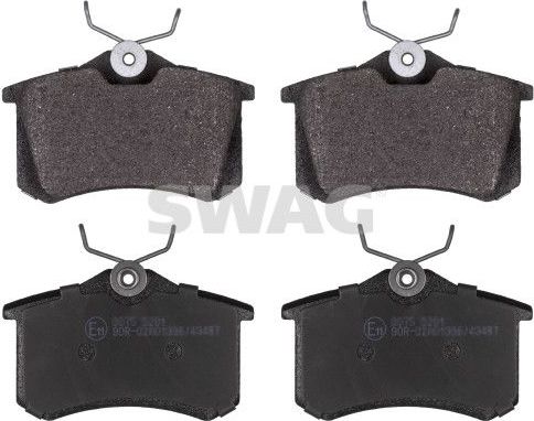 Тормозные колодки SWAG. Артикул 30 91 6488