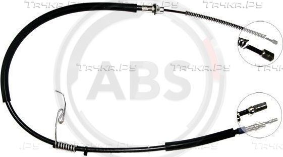 Трос ручника (тросик ручного тормоза) ABS. Артикул K17918