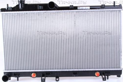 Радиатор охлаждения двигателя Nissens для Subaru Forester III 2009-2013. Артикул 67741