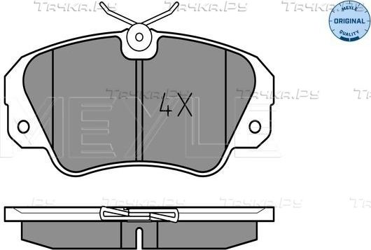 Тормозные колодки Meyle Original передние для Opel Omega B 1994-2003. Артикул 025 213 6819