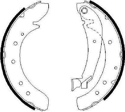 Тормозные колодки Bosch задние для Citroen Jumpy II 2007-2016. Артикул 0 986 487 522