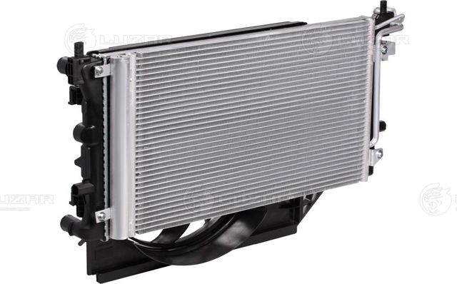 Радиатор охлаждения двигателя Luzar для Audi A1 I (8X) 2010-2015. Артикул LRK 1853
