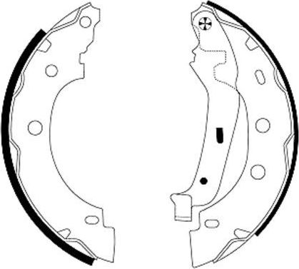 Тормозные колодки Mintex. Артикул MFR438