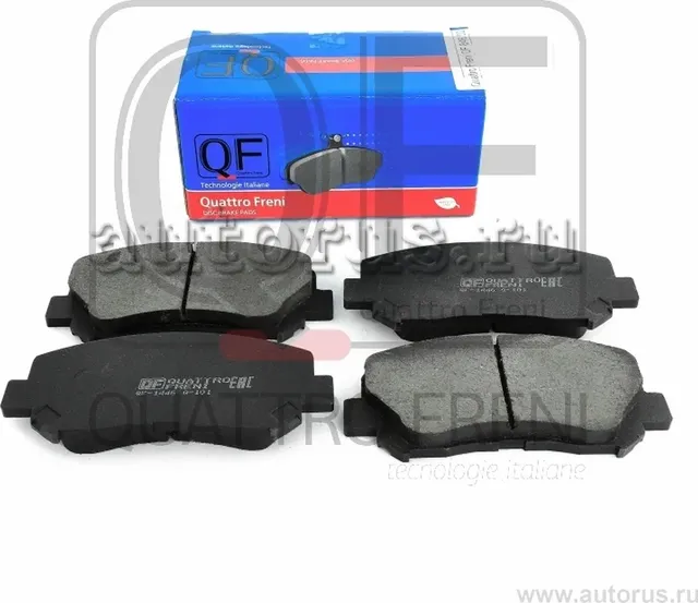 Колодки тормозные дисковые передние к-т (Quattro Freni). Артикул qf84600
