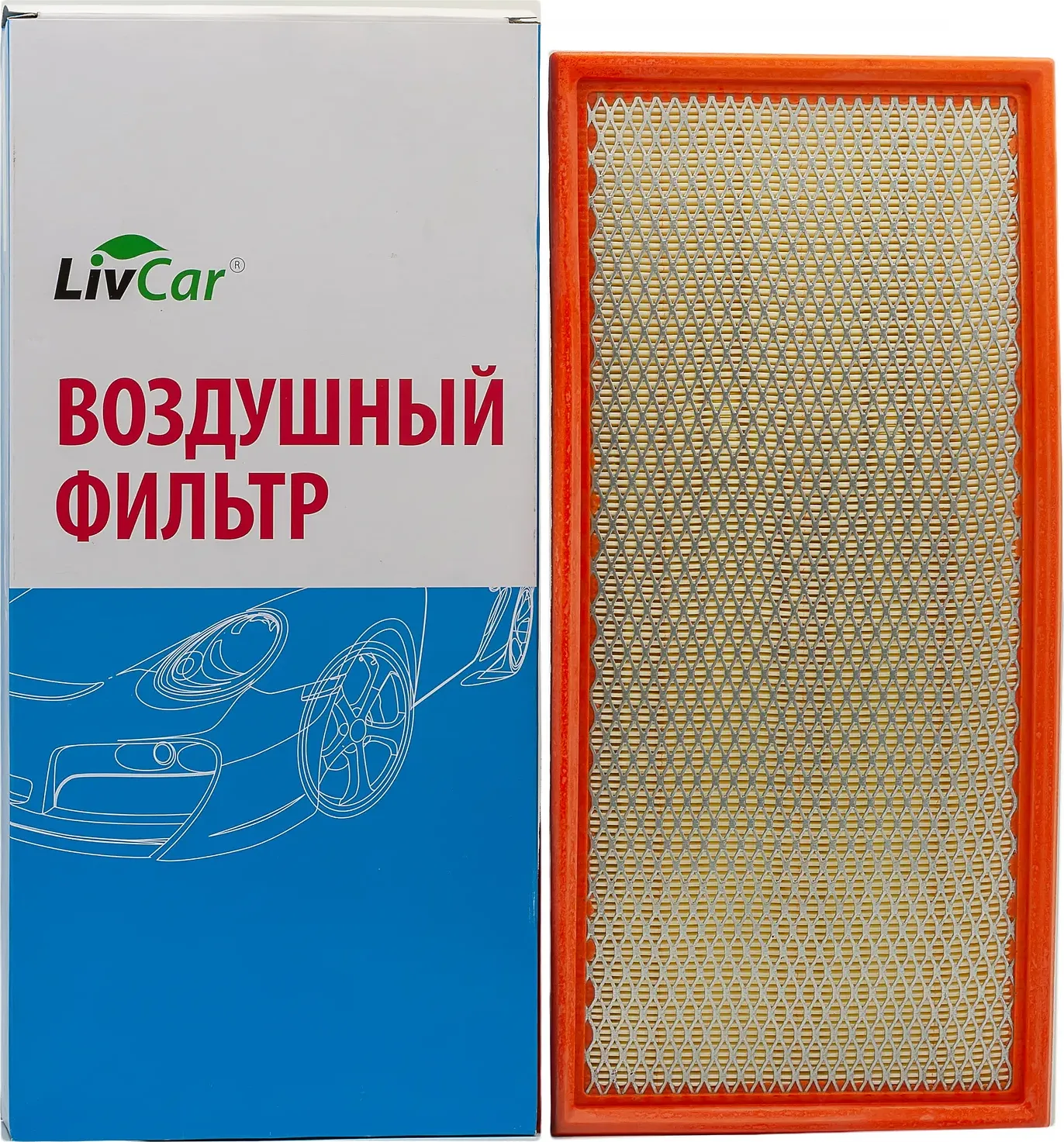 Фильтр воздушный LivCar OEM 7L0 129 620 VW (VOLKSWAGEN) Livcar. Артикул lcv000/39219a