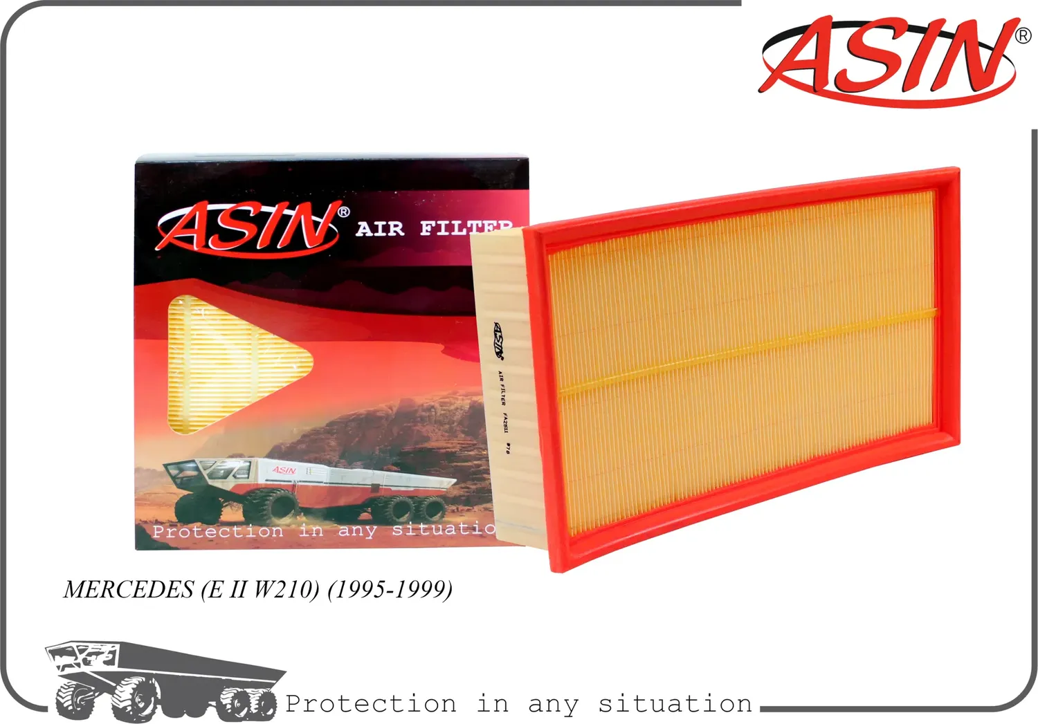 Фильтр воздушный (Asin). Артикул ASINFA2511