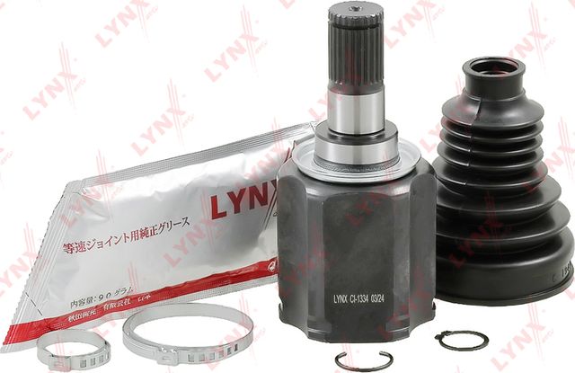 Шрус внутренний (граната) LYNXauto передний левый для Kia Proceed I 2008-2012. Артикул CI-1334