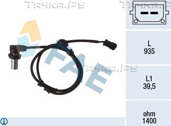 Датчик ABS FAE задний для Audi A4 I (B5) 1994-2001. Артикул 78071