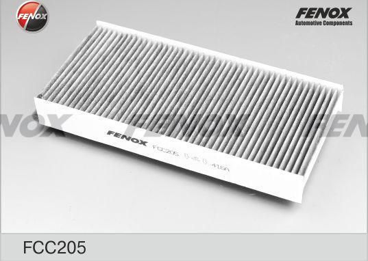 Салонный фильтр Fenox. Артикул FCC205