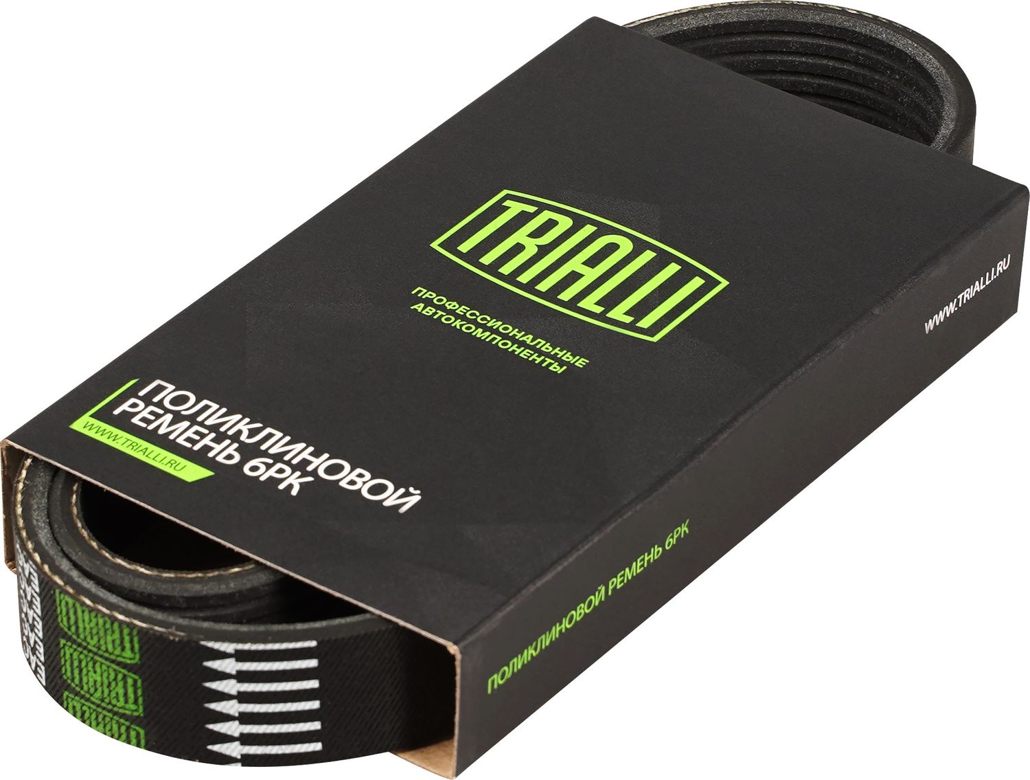 Приводной ремень поликлиновой Trialli (EPDM (Этилен-пропиленовый каучук)). Артикул 6PK718E