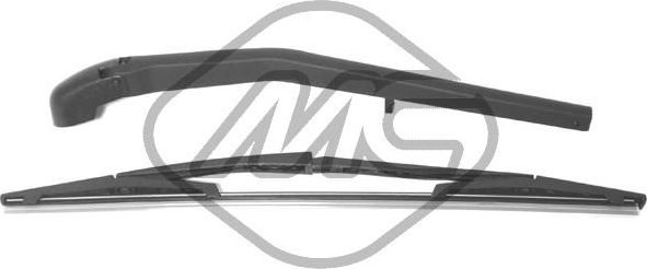 Щетка стеклоочистителя (дворник) Metalcaucho задняя для Fiat Marea 1996-2002. Артикул 68057