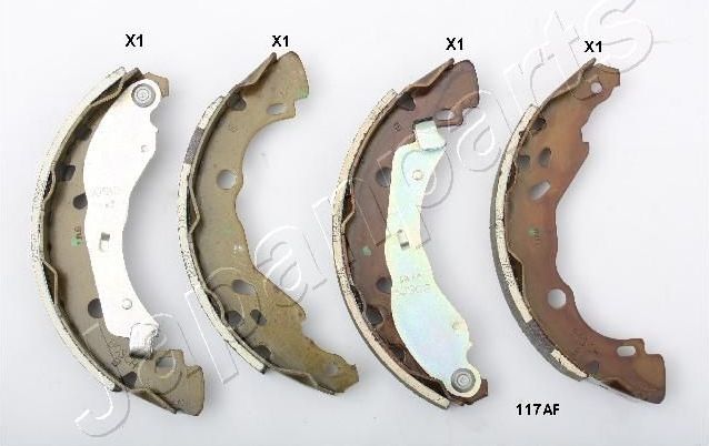Тормозные колодки Japanparts. Артикул GF-117AF