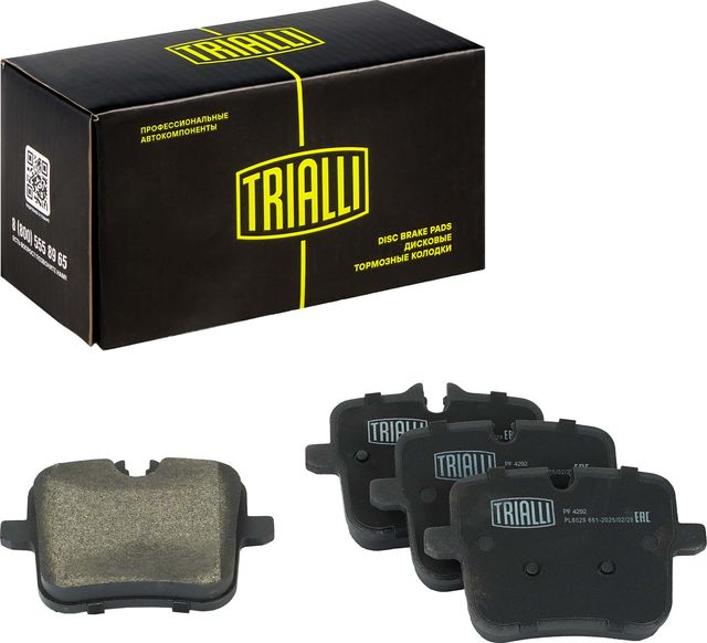 Тормозные колодки Trialli (Low-Metallic). Артикул PF 4292