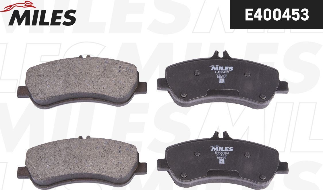 Тормозные колодки Miles (Low-Metallic). Артикул E400453