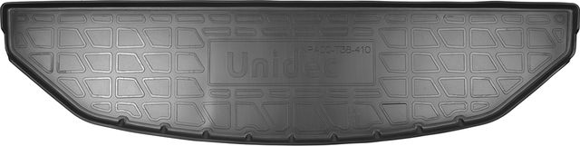 Коврики 3D Норпласт для багажника JAC S7 (разложенный 3 ряд) 2020-2026. Артикул NPA00-T38-410