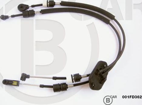 Трос переключения передач КПП B CAR. Артикул 001FD362