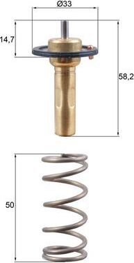 Термостат Mahle Behr. Артикул TX 265 89D