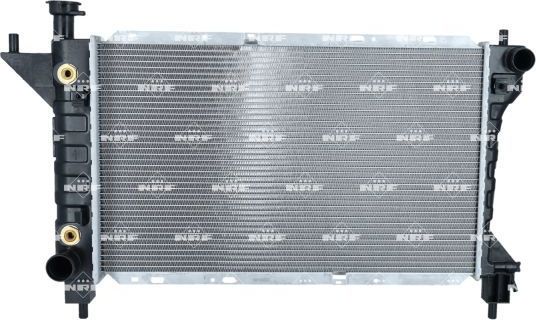 Радиатор охлаждения двигателя NRF (алюминий). Артикул 50254